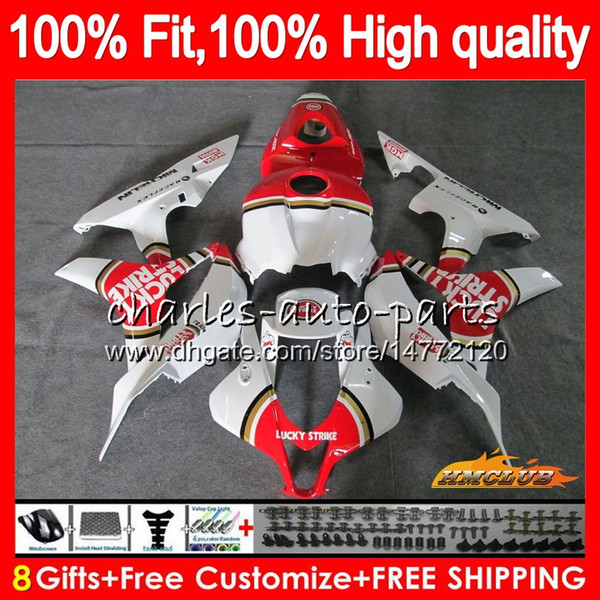 Injection For HONDA CBR600RR CBR600 CBR 600 RR CC 2007 08 67NO.165 100%Fit Lucky red new CBR600F5 600RR CBR 600F5 600CC F5 07 2008 Fairings