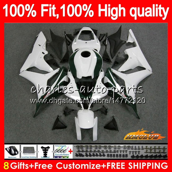 100%Fit Injection For HONDA CBR 600 RR CC 600RR 600F5 CBR600RR F5 07 08 67HC.98 CBR600F5 600CC CBR600 RR 2007 2008 OEM Fairing