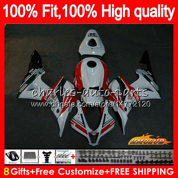 OEM Injection For HONDA white sale hot CBR600 CBR 600 RR CC 600RR 2007 2008 67NO.85 CBR600RR CBR600F5 600F5 600CC F5 07 08 Fairing 100% Fit