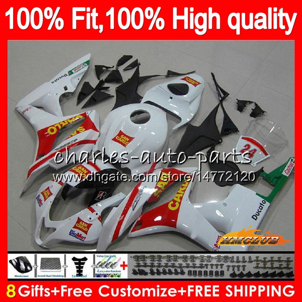 OEM Injection For HONDA CBR600 CBR 600 RR CC 600RR factory white 2007 2008 67NO.88 CBR600RR CBR600F5 600F5 600CC F5 07 08 Fairing 100% Fit