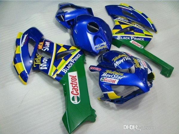 Best quality Original mold Fairings for Honda CBR1000RR 04 05 green blue fairing kit CBR 1000 RR 2004 2005 DD25