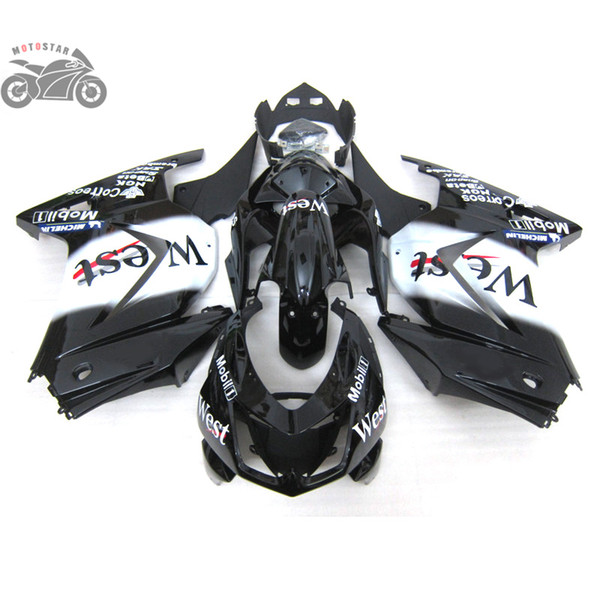 Injection Motorcycle fairings kit for Kawasaki Ninja 250R ZX250R ZX 250 2008-2014 EX250 08-14 road race fairing set black west bodywork