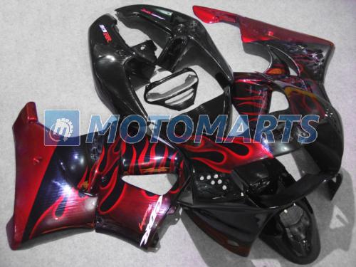 Red flame fairing for CBR900RR 98 99 919RR CBR900 RR CBR919 CBR919RR 1998 1999 body repair fairings kit