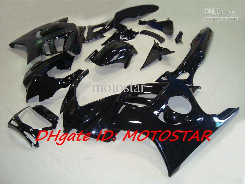 All gloss black fairing kit for 1997 1998 HONDA CBR600F3 CBR600 F3 CBR 600F3 97 98 fairings