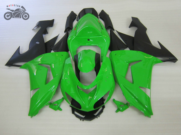 Free Custom fairing kits for Kawasaki ZX10R 2006 2007 high quality road racing fairings kit ZX 10R 06 07 ZX-10R