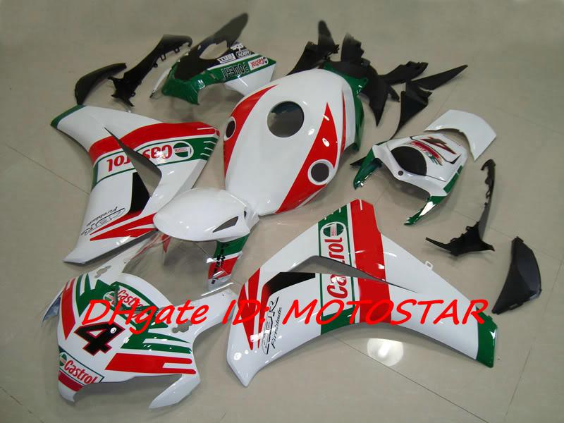 H186 custom ABS fairing kit for 2008 2009 2010 2011 Honda CBR1000RR CBR 1000RR CBR1000 08 09 10 11