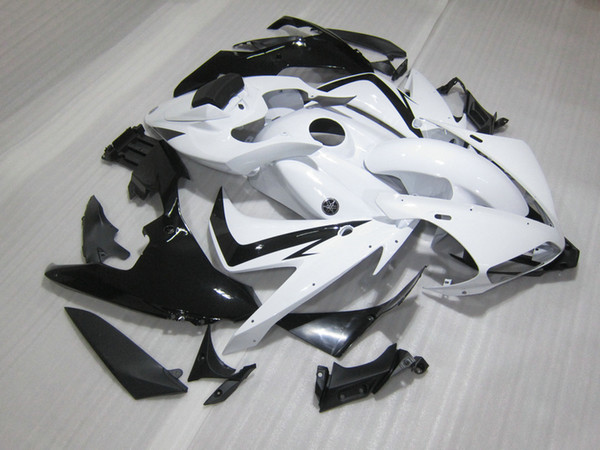 100% fit for for Yamaha injection mold fairings YZFR1 2004-2006 classical white black fairing kit YZF R1 04 05 06 OT18