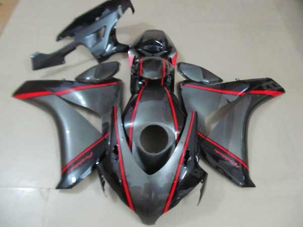 Injection molding fairing kit for HONDA CBR1000RR 2008-2011 black fairings set CBR1000RR 08 09 10 11 OT03