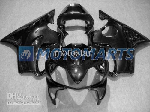 All Black Injection molding fairing kit CBR 600 CBR600 f4i CBR600F4i 01 02 03 2001 2002 2003