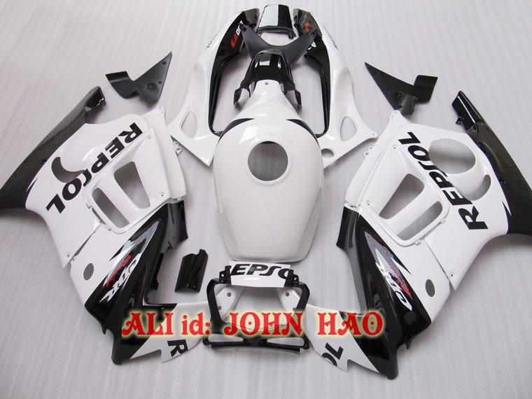 White Black Pepsol fairings for HONDA CBR600F3 97-98 CBR 600F3 1997-1998 CBR600 600 F3 97 98 1997 1998 Motorcycle fairing parts