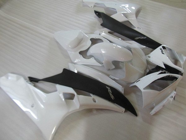 Injection molding bodywork fairing kit for Yamaha YZF R6 2006 2007 white black fairings set YZFR6 06 07 OT15