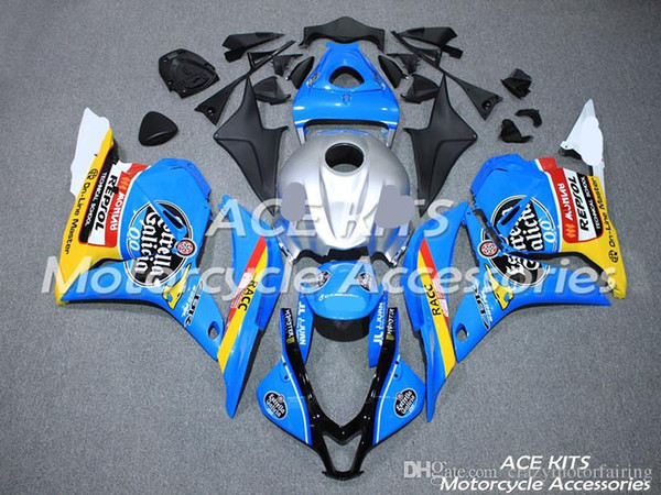 ACE KITS Motorcycle fairing For HONDA CBR600RR F5 2009-2012 Injection or Compression Bodywork All sorts of color NO.3593