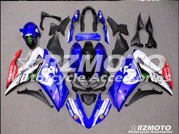 ACE Motorcycle Fairings For YAMAHA R25 R3 2015 2016 2017 R25 R3 15 16 17 All sorts of color No.T56