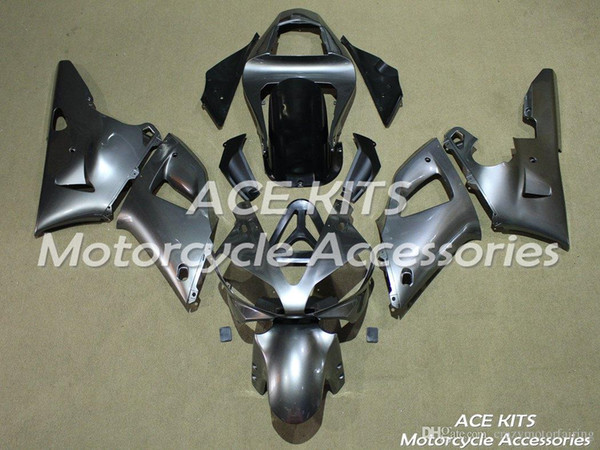 ACE KITS Motorcycle fairing For YAMAHA YZF R1 2000-2001 Injection or Compression Bodywork astonishing silver gray NO.2021