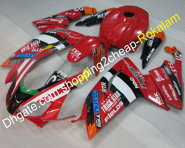 RS125 Motorbike Aftermarket Kit Fairing For Aprilia Shell RS 125 2006 2007 2008 2009 2010 2011 Red Motorcycle Cowling (Injection molding)