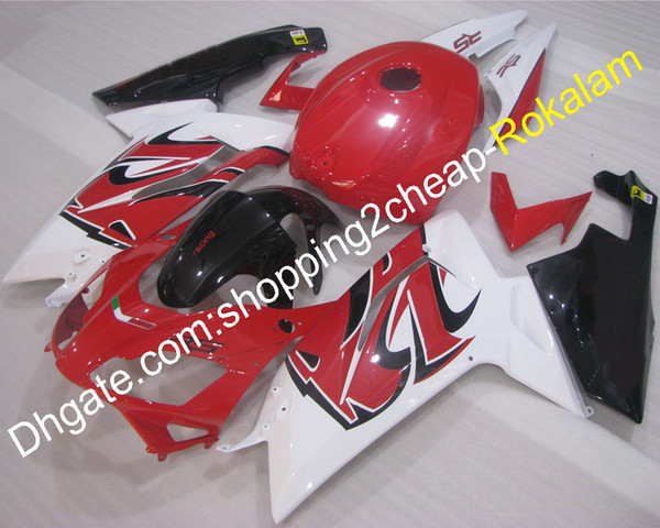 For Aprilia Motorcycles RS125 2006 2007 2008 2009 2010 2011 RS 125 Motorbike White Black Red Bodywork Fairing Kit (Injection molding)