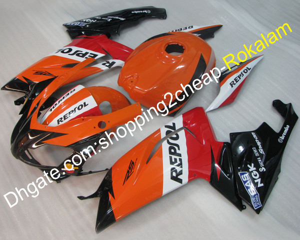 Motorcycle For Aprilia RS125 Fairing 2006 2007 2008 2009 2010 2011 RS 125 06-11 Repsol Moto Cowling set With Windscreen (Injection molding)