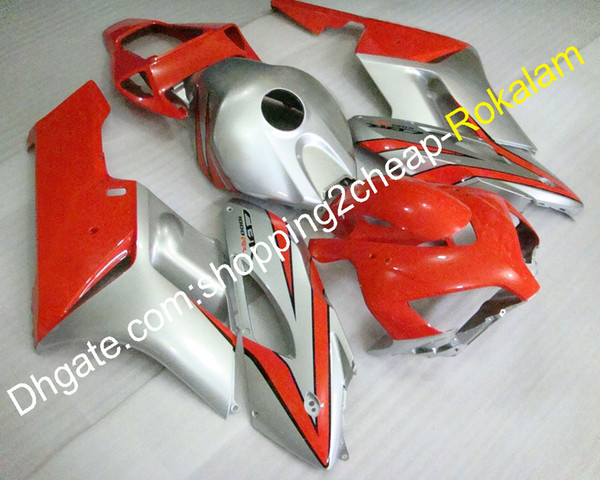 Fairings For Honda CBR1000RR 04 05 CBR 1000RR 2004 2005 CBR1000 Silver Red ABS Bodywork Motorcycle (Injection molding)