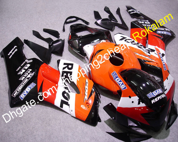 For Honda CBR1000RR 2004 2005 CBR 1000 1000RR CBR1000 04 05 Orange Red White Black Repsol Motorcycle Fairing (Injection molding)