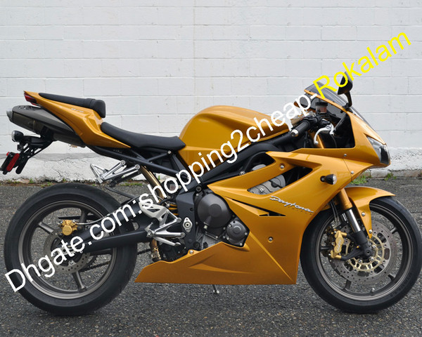 For Triumph Motorcycles Daytona 675 2006 2007 2008 Daytona675 06-08 Moto Bodywork Aftermarket Kit Yellow Fairing (Injection molding)