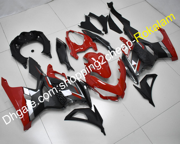 For Kawasaki Ninja 400 2018 2019 2020 Ninja400 Ninja-400 18 19 20 Red Black Fairing Kits