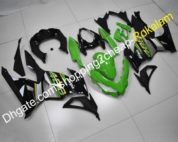 For Kawasaki Ninja 400 Motorcycle 2018 2019 2020 Ninja400 Ninja-400 18 19 20 Green Black Fairing Aftermarket Kit