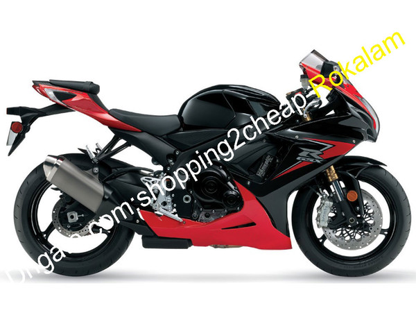 For Suzuki GSXR600 GSXR750 K11 GSX-R600 GSXR-750 2011 2012 2013 2014 2015 2016 Red Black Motorcycle Fairing Kit (Injection molding)