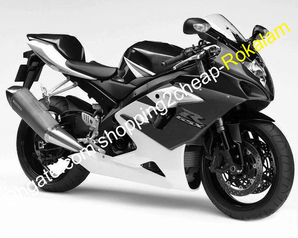 Fairing For Suzuki GSXR1000 K5 05 06 GSX R1000 GSXR 1000 GSX-R1000 K5 Cowling White Black 2005 2006 (Injection molding)