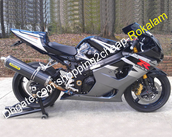 For Suzuki Fairing GSX-R1000 03 04 GSXR1000 GSX R1000 GSXR 1000 GSXR1000 2003 2004 Motorbike Gray Bodywork Kit (Injection molding)
