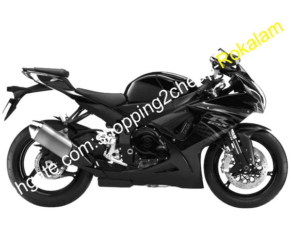 For Suzuki Cowling GSXR600 GSXR750 GSXR 2011 2012 2013 2014 2015 2016 K11 GSX-R600 GSX-R750 Black Motorcycle Fairing (Injection molding)