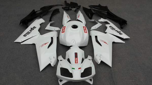 Injection mold Fairing Fit For Aprilia RS125 2007 2008 2011 bodywork RS 125 07 08 09 10 11 White Fairings set