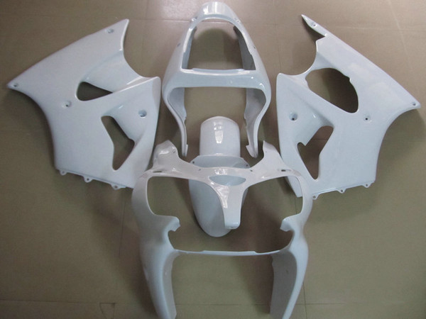 Injection Fairing body kit For KAWASAKI Ninja 2000 2001 2002 ZX-6R ZX6R 636 ZX 6R 6R 00 01 02 white Fairings set