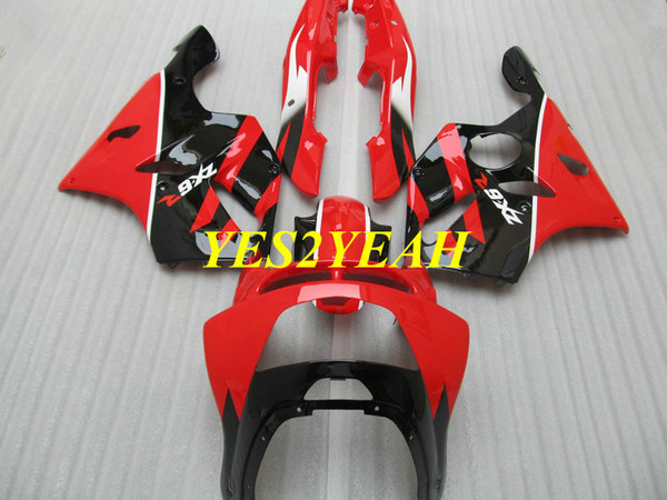 Fairing body kit for KAWASAKI Ninja ZX6R 636 94 95 96 97 ZX 6R 1994 1997 ABS Red black Fairings bodywork+Gifts KS08