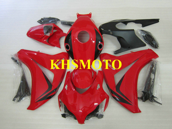 Motorcycle Fairing kit for Honda CBR1000RR 08 09 10 11 CBR 1000RR 2008 2009 2011 CBR1000 Hot red black Fairings set+Gifts HM36