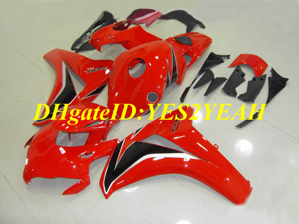 Motorcycle Fairing kit for Honda CBR1000RR 08 09 10 11 CBR 1000RR 2008 2009 2011 CBR1000 New Hot red black Fairings set+Gifts HM48