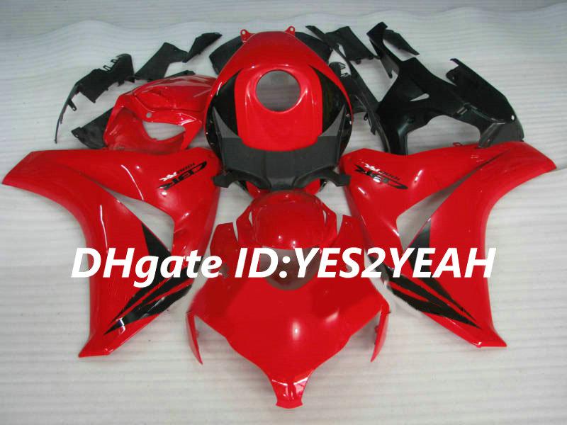 Motorcycle Fairing kit for Honda CBR1000RR 08 09 10 11 CBR 1000RR 2008 2009 2011 CBR1000 Hot Red black Fairings set+Gifts HM05