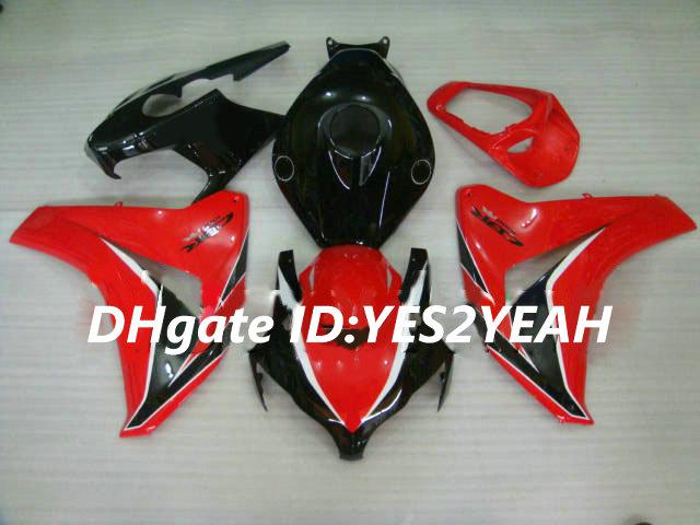 Motorcycle Fairing kit for Honda CBR1000RR 08 09 10 11 CBR 1000RR 2008 2009 2011 CBR1000 Hot red black Fairings set+Gifts HM24