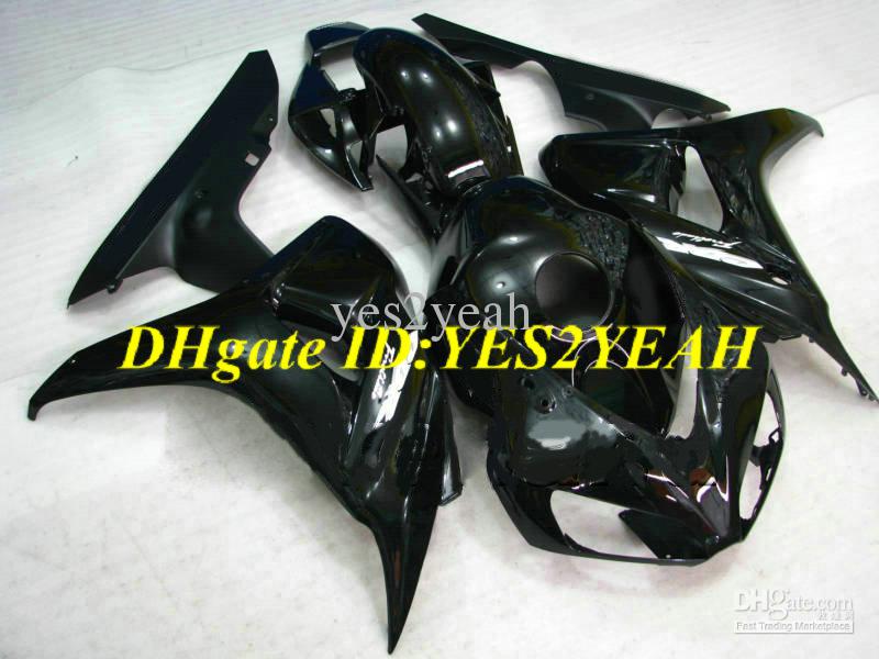 Custom Motorcycle Fairing kit for Honda CBR1000RR 06 07 CBR 1000RR 2006 2007 CBR1000 ABS New gloss black Fairings set+Gifts HH29