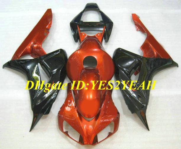 Hi-Grade Motorcycle Fairing kit for Honda CBR1000RR 06 07 CBR 1000RR 2006 2007 CBR1000 ABS Red black Fairings set+Gifts HH09