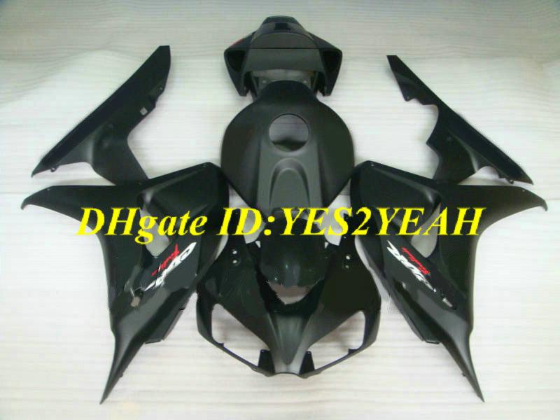 Exclusive Motorcycle Fairing kit for Honda CBR1000RR 06 07 CBR 1000RR 2006 2007 CBR1000 ABS Matte black Fairings set+Gifts HH40