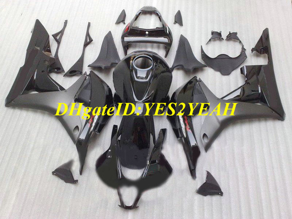 Custom Motorcycle Fairing kit for Honda CBR600RR 07 08 CBR 600RR F5 2007 2008 CBR600 ABS Gloss matte black Fairings set+Gifts HX57