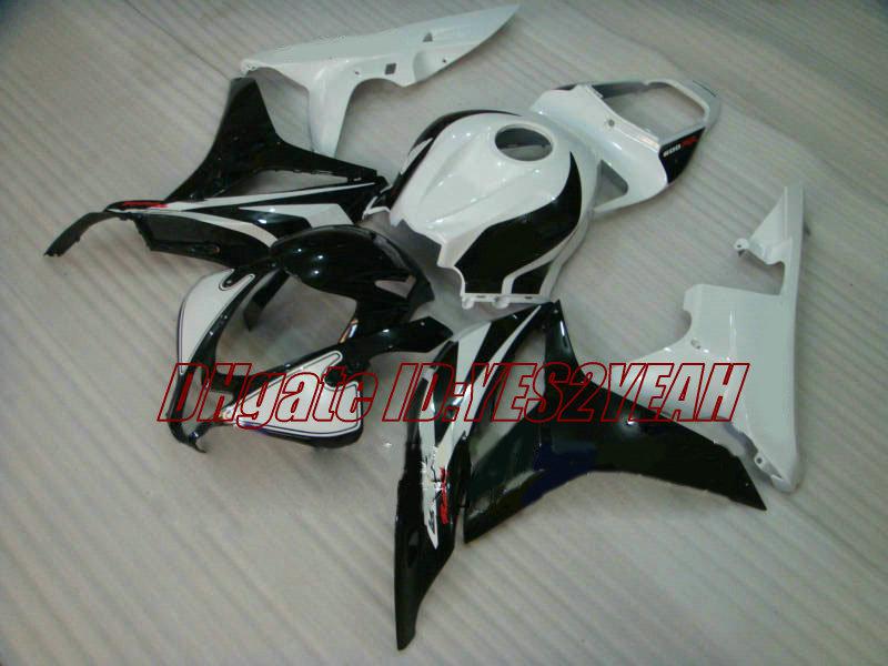 Motorcycle Fairing kit for Honda CBR600RR 07 08 CBR 600RR F5 2007 2008 CBR600 ABS White black Fairings set+Gifts HX01