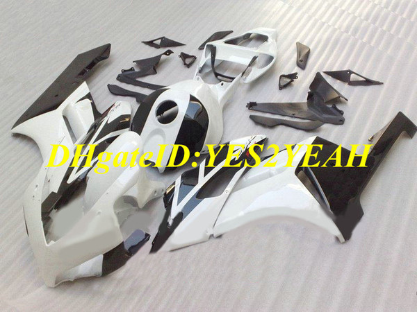 Exclusive Motorcycle Fairing kit for Honda CBR1000RR 04 05 CBR 1000RR 2004 2005 CBR1000 ABS White black Fairings set+Gifts HM55