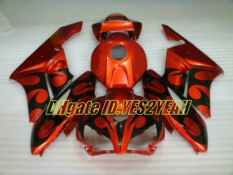 Motorcycle Fairing kit for Honda CBR1000RR 04 05 CBR 1000RR 2004 2005 CBR1000 ABS Cool red black Fairings set+Gifts HM14