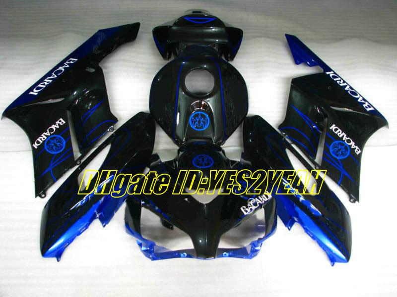 Motorcycle Fairing kit for Honda CBR1000RR 04 05 CBR 1000RR 2004 2005 CBR1000 ABS Blue black Fairings set+Gifts HM18