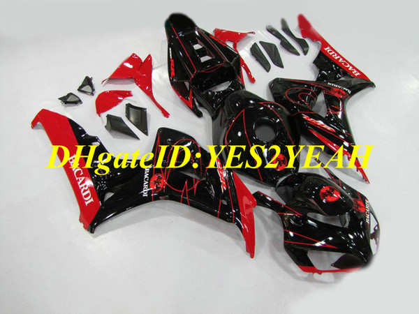 Exclusive Motorcycle Fairing kit for Honda CBR1000RR 04 05 CBR 1000RR 2004 2005 CBR1000 ABS Red gloss black Fairings set+Gifts HM53