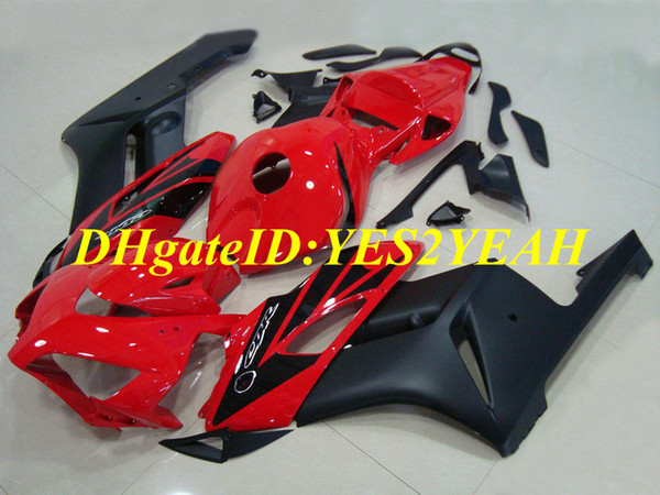 Hi-grade Motorcycle Fairing kit for Honda CBR1000RR 04 05 CBR 1000RR 2004 2005 CBR1000 ABS Hot red black Fairings set+Gifts HM47