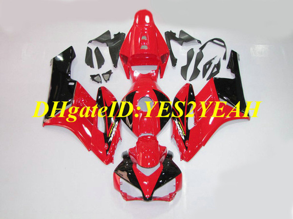 Hi-grade Motorcycle Fairing kit for Honda CBR1000RR 04 05 CBR 1000RR 2004 2005 CBR1000 New Hot red black Fairings set+Gifts HM48