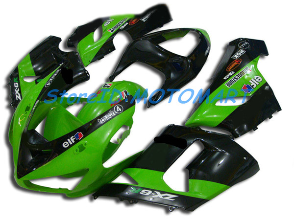 GIFTS!!Bodywork For KAWASAKI NINJA ZX-636 ZX-6R 05-06 600CC ZX 636 ZX 6R 2005 2006 ZX636 ZX6R 05 06 Fairing kit KM026