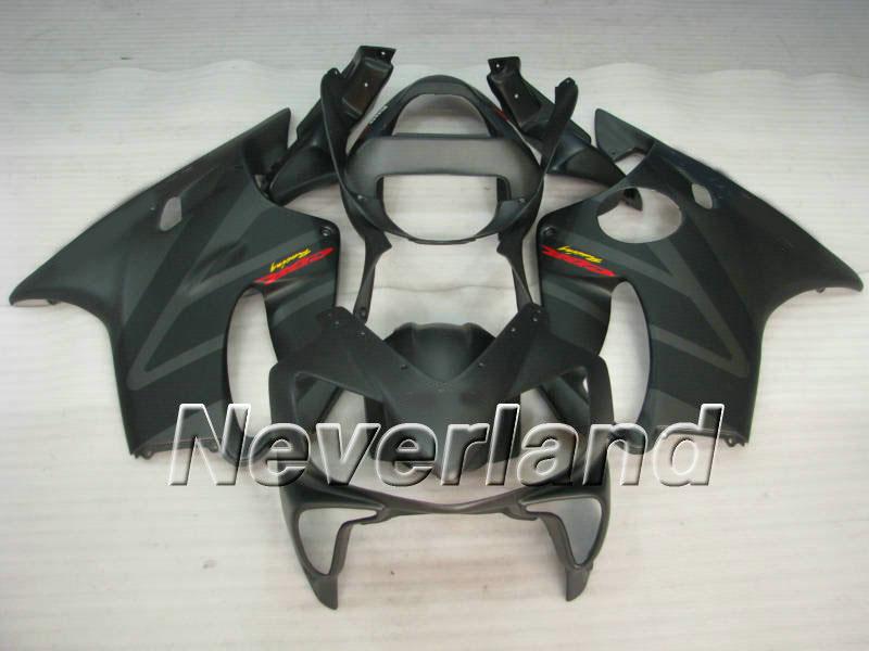 Whole flat black full Fairing kit for HONDA CBR600F4I 01 02 03 CBR600 F4I 2001 2002 2003 CBR 600F4I Fairings set